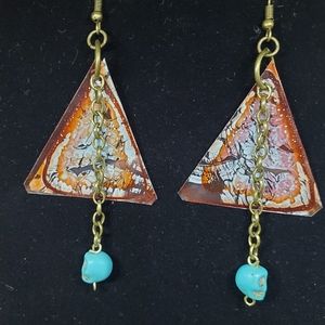 SOLD!!! 2 for $15 Mixed Media Earrings